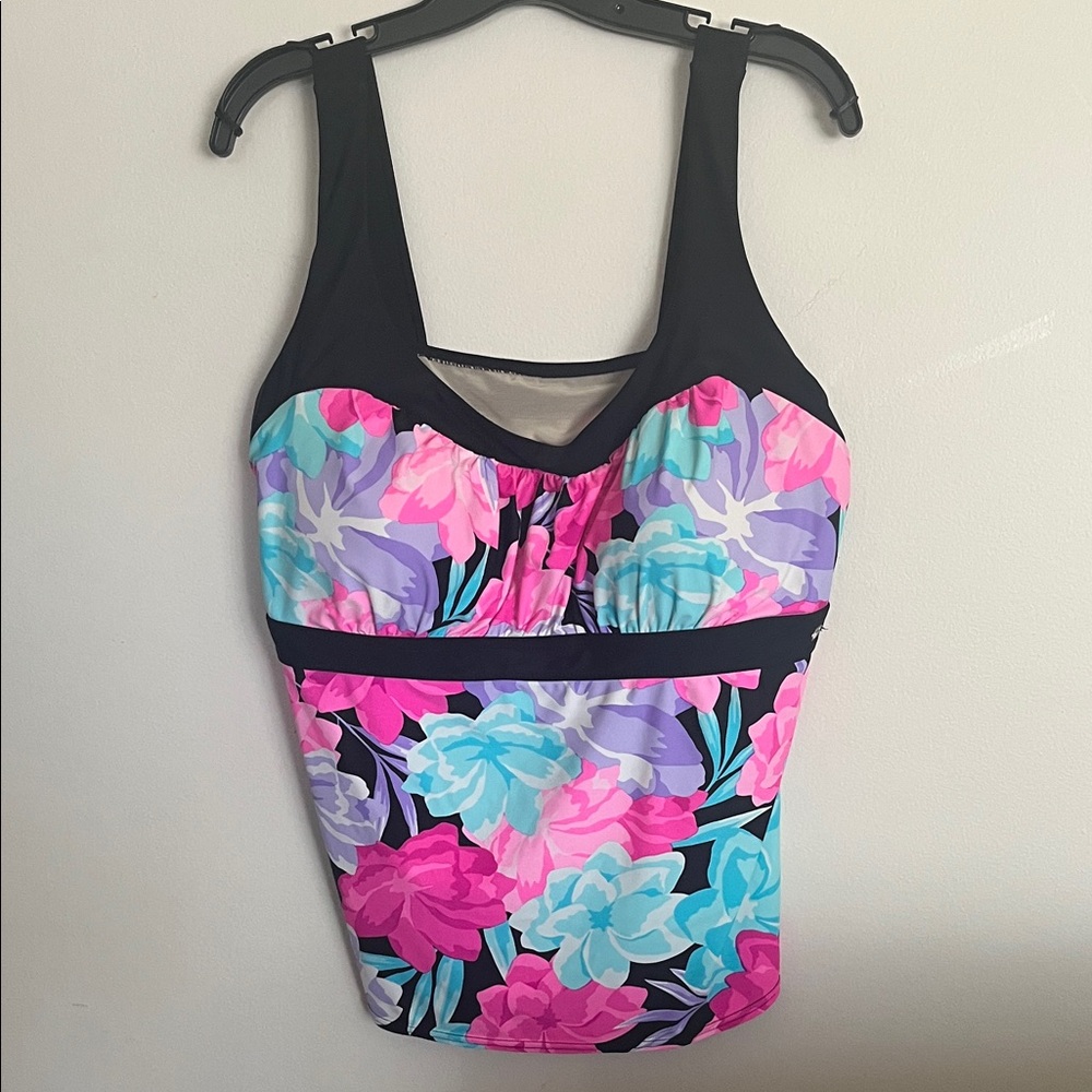 Vibrant Floral Swimsuit